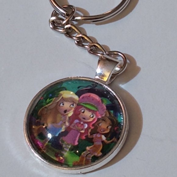 Keychain Strawberry Shortcake Comic Handmade - Picture 3 of 3